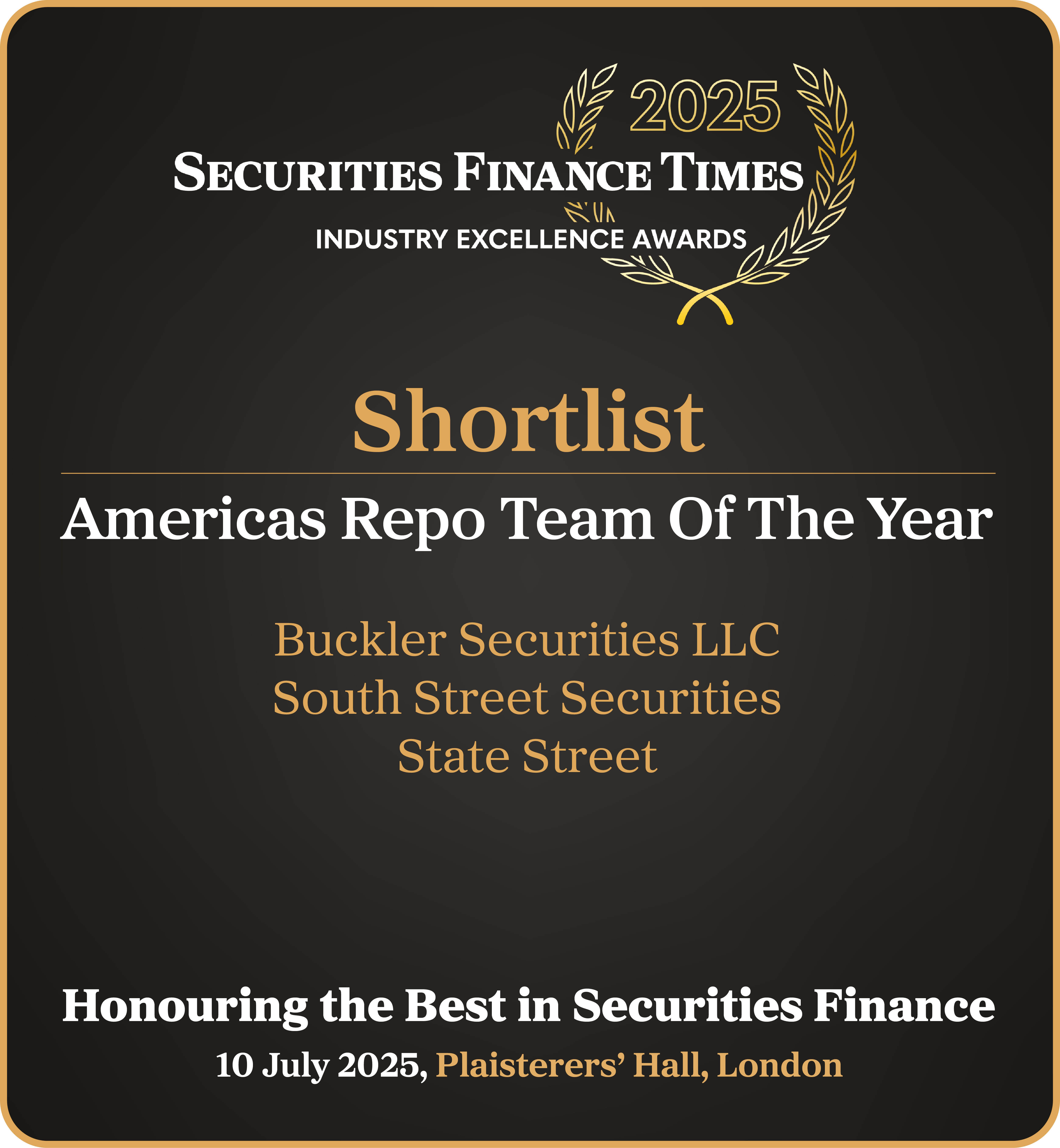 2025 Americas Repo Team of the Year